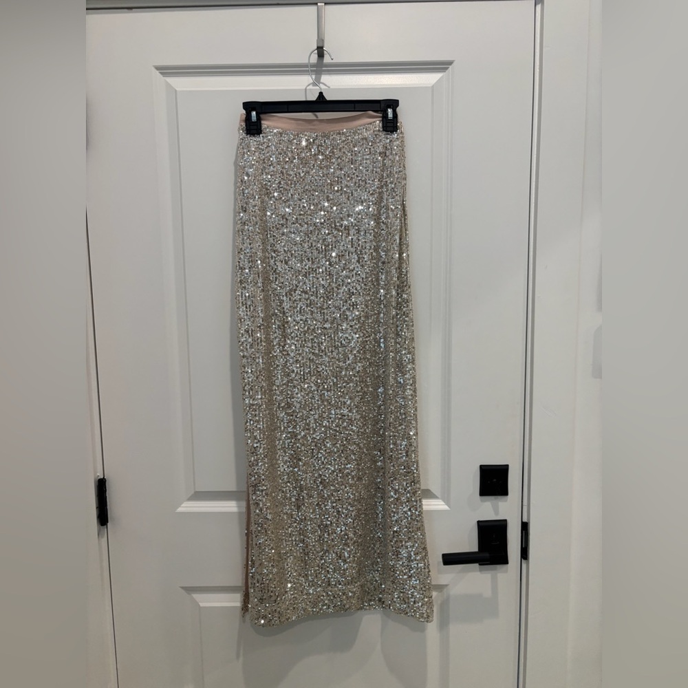 Gibsonlook Sequin Maxi Skirt